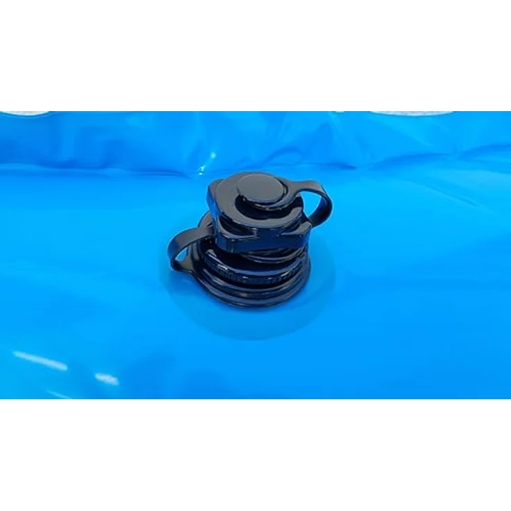 HC Garten & Freizeit Poolkissen Set 5 tlg., PVC Winterkissen mit Schraubventil und eingeschweißten Ösen – Bild 6
