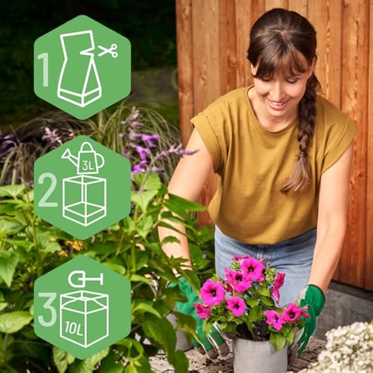 SUBSTRAL Kompakte Blumenerde, 10 Liter – Bild 4