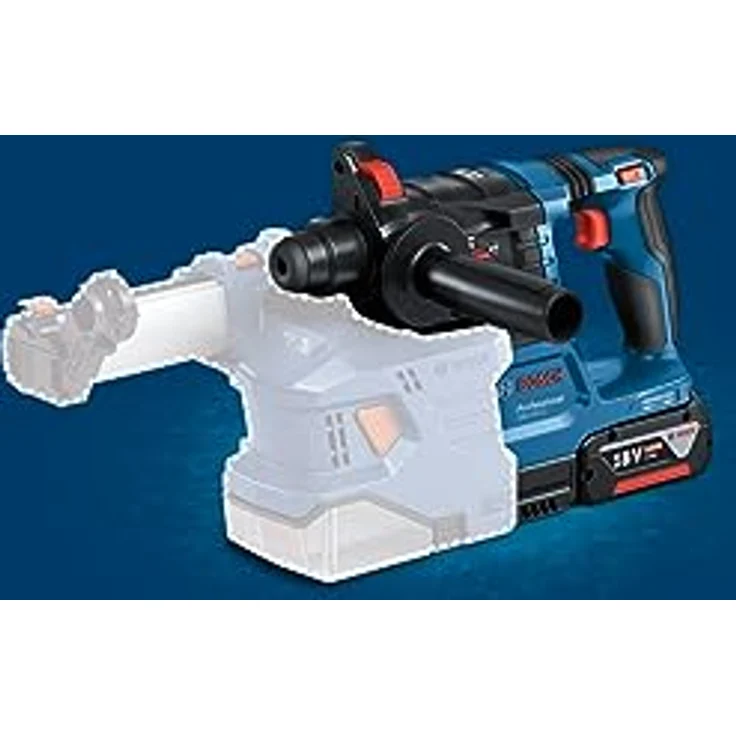 Bosch Professional 18V System Akku-Bohrhammer GBH 18V-22 (mit SDS plus, ideal zum Bohren von 6- bis 10-mm-Löchern, KickBack Control und Vibration Control) – Bild 3