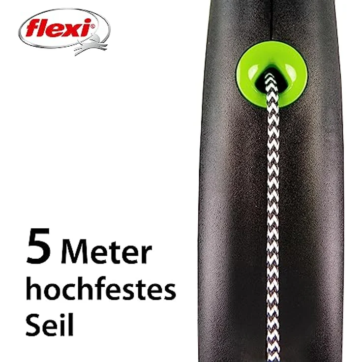 FLEXI 4000498033326 Gurt schwarz Spitzen-Design, Verde, 132.1 g – Bild 3