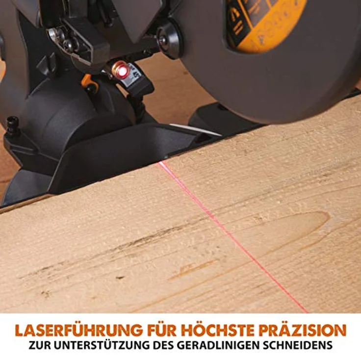 Evolution Power Tools - R210SMS-300+ Mehrzweck-Gleit-Gehrungssäge mit Plus Pack, 210 mm (230 V) – Bild 17