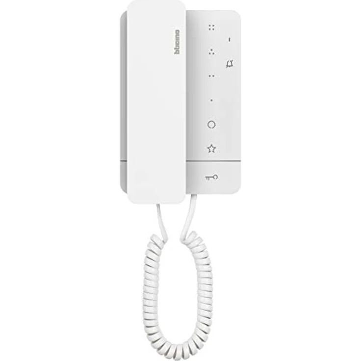 Audio-Hausstation CLASSE 100 A16M, Innenstelle mit Handhörer für 2-Draht TürTürsprechanlagen mit Türomatfunktion-Artzschaltung, 3 Sensortasten, 4 frei konfig. Tasten und 16 melodischen Ruftönen – Bild 3