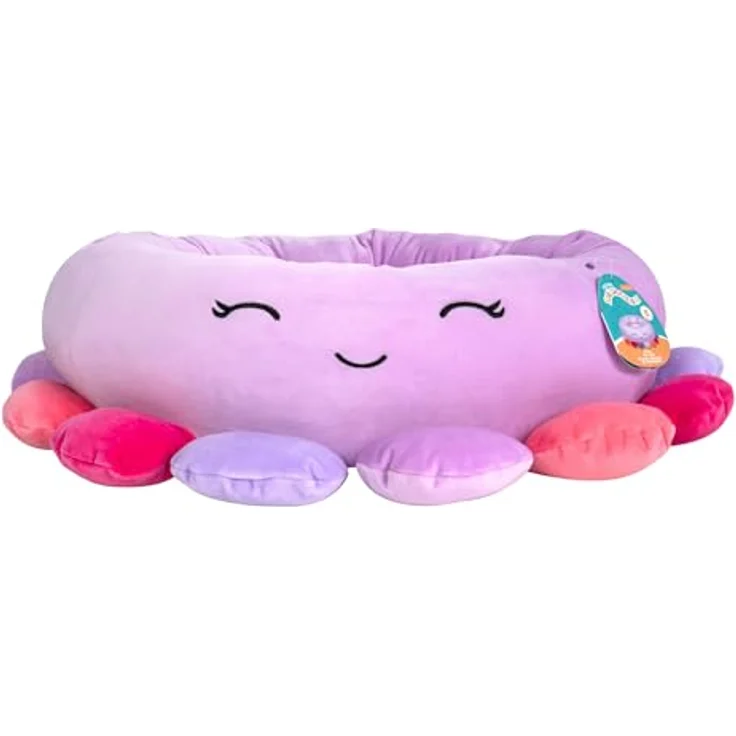 Squishmallows JPT0086 - Beula der Oktopus Tierbett 50 cm, offizielles Jazwares Plüsch, superweiches Haustierbett - Preisvergleich – Bild 2