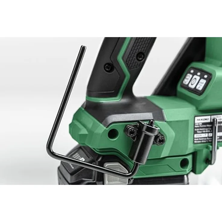 Hikoki 18-V-Nagler, Akku-Tacker für D-Kopf-Nägel mit 5.0Ah, werkzeuglose Tiefeneinstellung und wartungsfrei – Bild 9