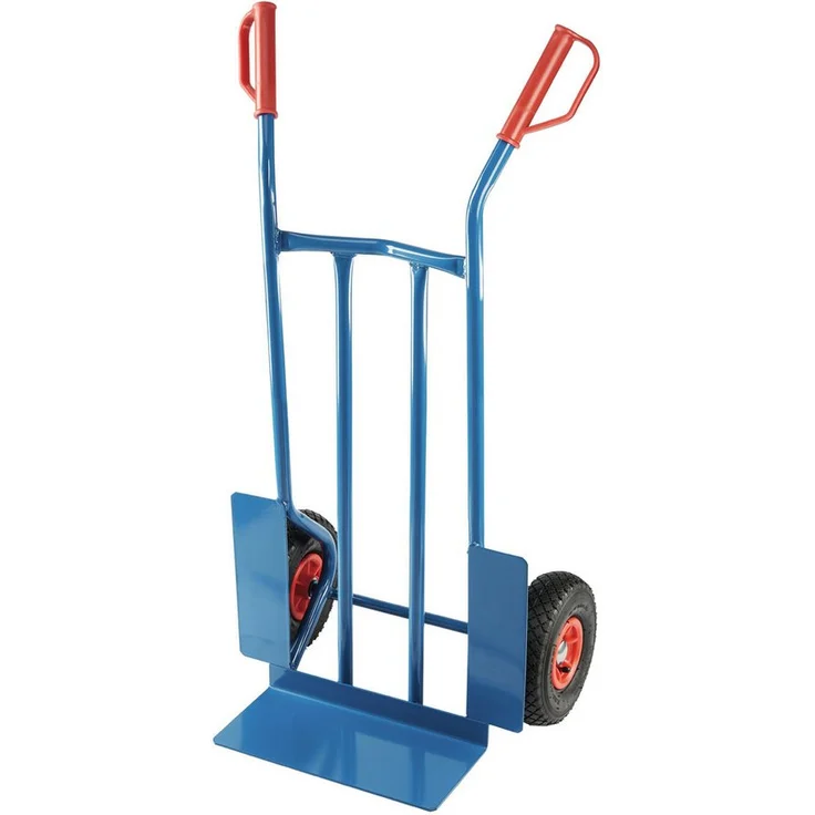 OTTO Transportkarren, Stahlrohrkarre 200 kg, 400 x 185 mm, Luftbereifung, schwarz