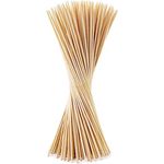 BigDean 100x Pflanzstäbe aus Bambus - Rankhilfe Tomatenstangen Holz Rankstäbe Bambusstäbe 90 cm Pflanzenstäbe Anzuchtstäbe