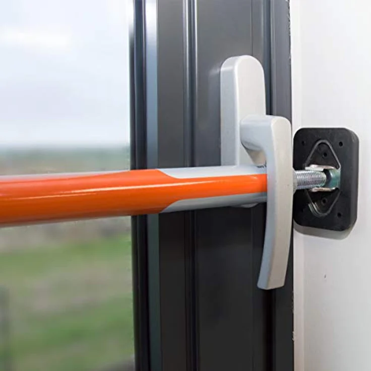 SCHMIDT security tools Sicherungsstange 65-115cm Einbruchsicherung Fenster Tür Einbruchschutz Fenstersicherung Türsicherung – Bild 5