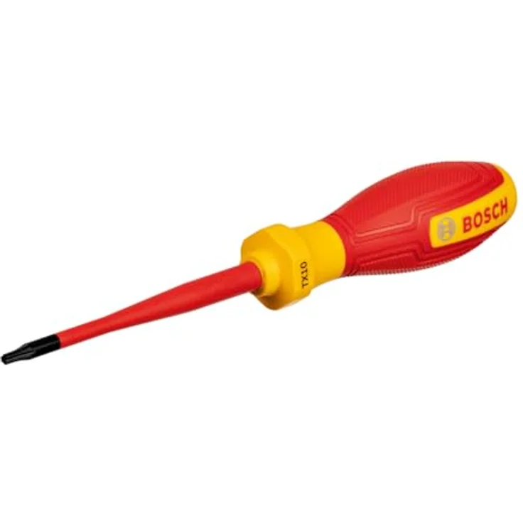 Bosch Professional VDE-Schraubendreher TX10x75 (zertifiziert bis 1.000 V, isoliert mit TPE) - Gelb – Bild 1