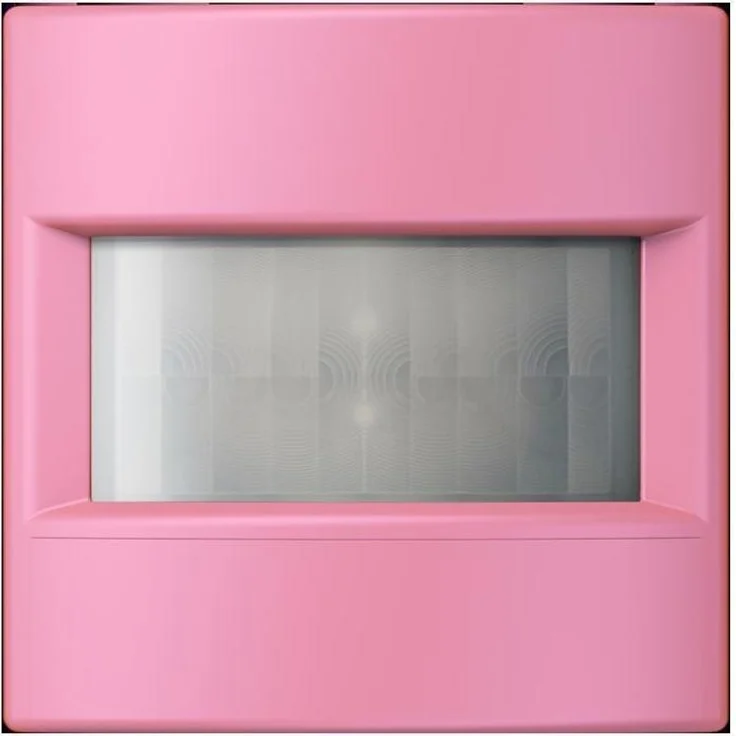 JUNG Bewegungsmelder Automatikschalter, Erfassungsbereich bis 32 m, einstellbare Empfindlichkeit und Helligkeit, 180° Erfassungswinkel, 70 x 70 mm