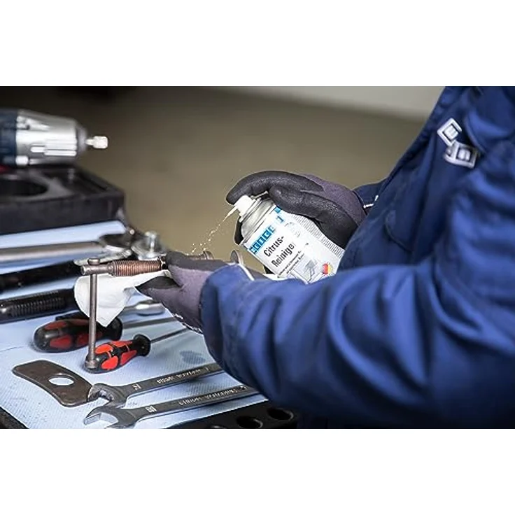 WEICON Citrus-Reiniger 1 L | der Universalreiniger für Industrie und Handwerk | Allzweckreiniger | Entfernt Fett und Öl – Bild 4