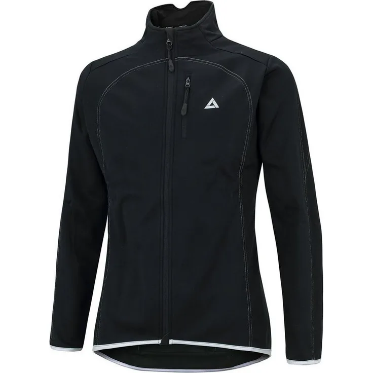 Airtracks Fahrradjacke Herren Thermo Fahrradjacke Pro Line (Softshell Radjacke für Herbst / Winter) in Schwarz » S M L XL XXL XXXL «