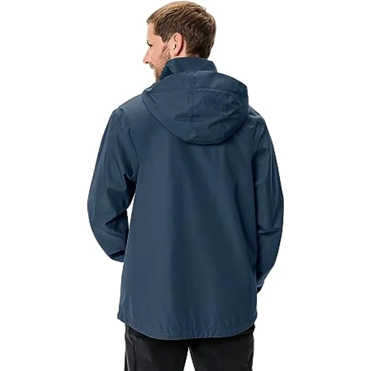 VAUDE MEN'S ESCAPE LIGHT JACKET, Outdoorjacke mit wasserabweisendem Material, atmungsaktiv, schwarz – Bild 3