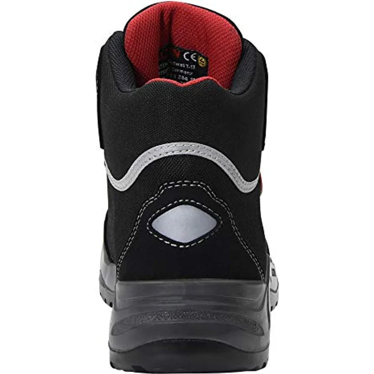 Elten Sicherheitsschuhe breite Schnürstiefel S3 BOA, wasserabweisend, mit Aluminiumkappe und rutschfester PU/PU-Laufsohle, Größe 42 – Bild 3