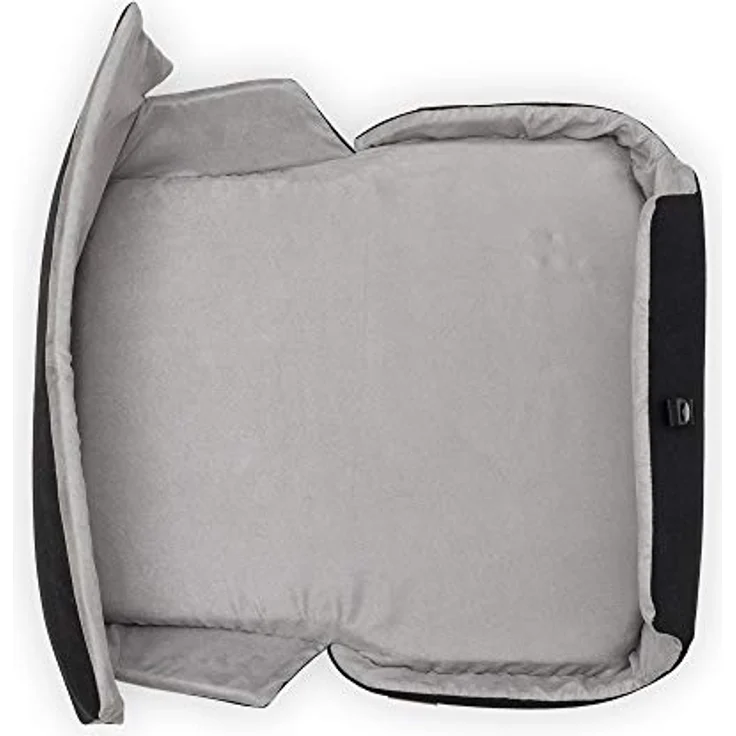 4pets Dog Polster/Cushion Caree (Cool Grey), Tier-Schlafplatz mit eleganter Optik und modernem Design