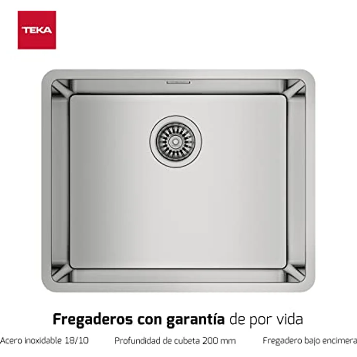 Teka Einfachspülbecken Teka PureLine 60 cm – Bild 3