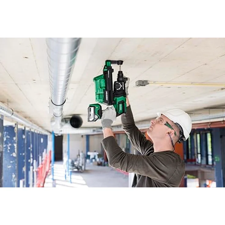 HiKOKI DH18DPCW2Z, Akku-Bohr- und Meißelhammer mit SDS-plus Werkzeugaufnahme, 3,2 Joule Schlagenergie, max. Bohrdurchmesser 27 mm in Holz, 26 mm in Beton, 13 mm in Stahl, ohne Akku und Ladegerät – Bild 4