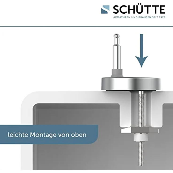 Schütte WC-Sitz Duroplast Grey, doppelte Absenkautomatik und Schnellverschluss, bruchsicher und kratzfest – Bild 3