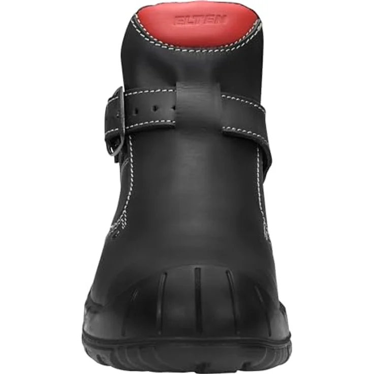Elten CARL II, Sicherheitsschweisserstiefel S3, Gr. 46, schwarz, Rindleder, hitzebeständig, Stahlkappe, rutschfeste GUMMI/PU-Sohle – Bild 2