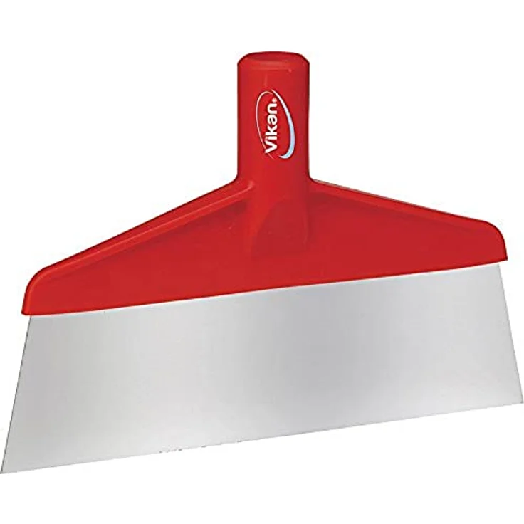 Vikan Vloerschraper, Polypropylen mit Edelstahlklinge, 260 x 30 x 175 mm, ideal zum Entfernen von Essensresten – Bild 1