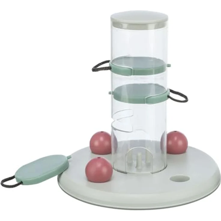 TRIXIE Katze Aktivitäts-Spielturm aus Plastik, Tierspielzeug für Katzen – Bild 1