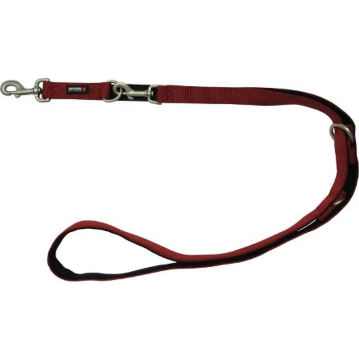 Wolters Cat&Dog Professional Comfort 63040 Führleine Gr.M 200cm x 15mm rot/schwarz