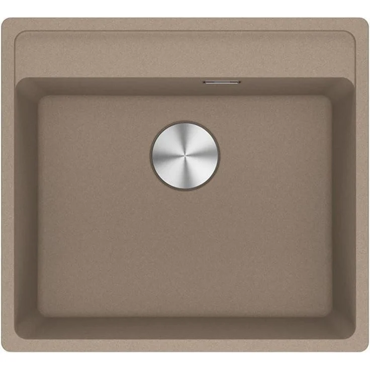 FRANKE Granitspüle Franke Maris MRG 210-52 A flächenbündig, Cashmere, Handbetätigung, 0/0 cm, mit Sanitized® Oberfläche