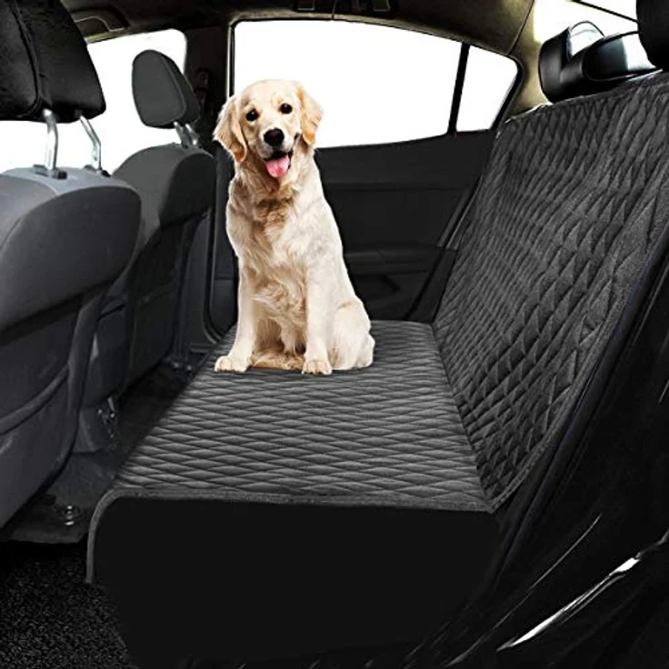 Ferocity Auto Hundedecke Gepolstert für den Rücksitz & Kofferraum, Autoschondecke für Hunde, Hunde Autodecke Simple Klein [115] – Bild 1