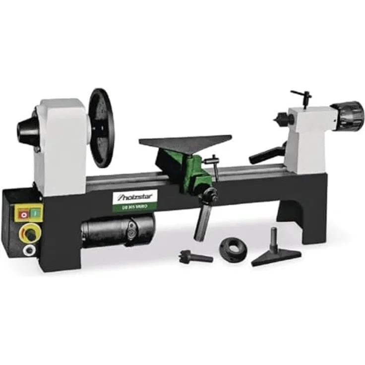 HOLZSTAR Drechselbank DB305 Vario mit stufenloser Drehzahlregelung