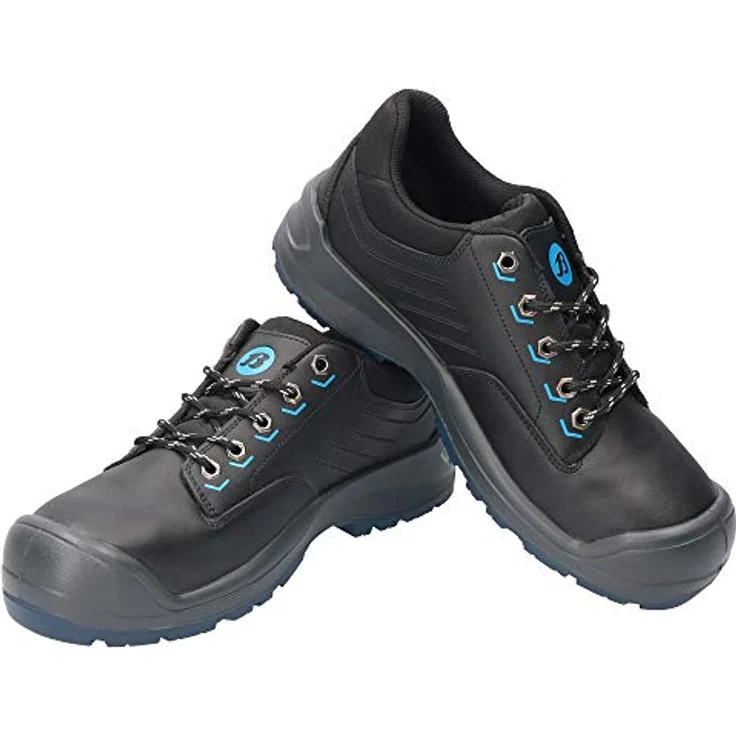 BATA Sicherheits-Halbschuh S3 EAGLE Intrepid, strapazierfähiges Action Leder, Durchtrittsichere Sohle, Stahl-Schutzkappe, Größe 41, Weite 10 – Bild 3
