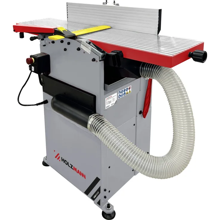Holzmann HOB305ABS_400V, Abricht-Dickenhobelmaschine mit integrierter Absaugung, 400V, 1800 W Motorleistung, platzsparend