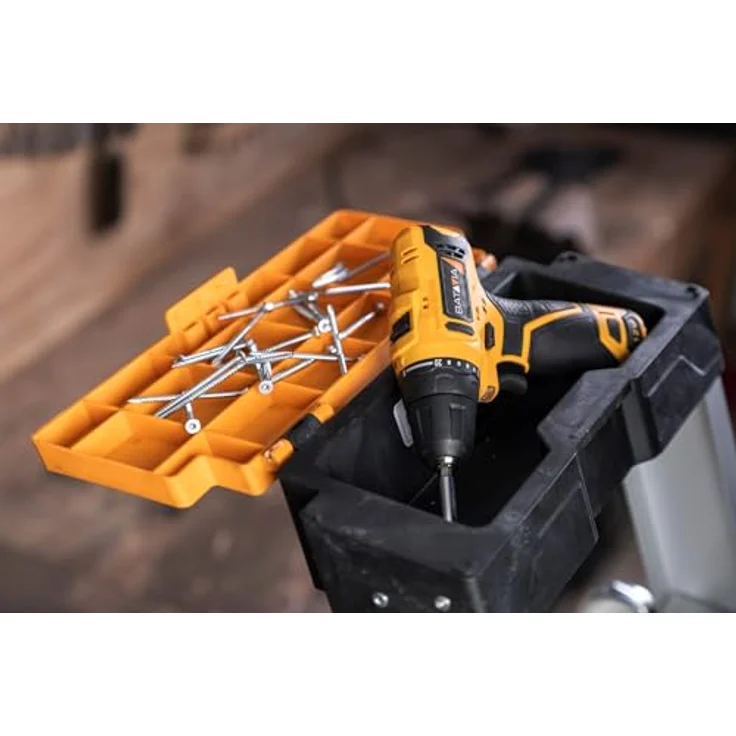Batavia Multifunktionsleiter 2-in-1, 299 cm hoch, 6 Sprossen, leicht zusammenklappbar, für Innen- und Außeneinsatz – Bild 6