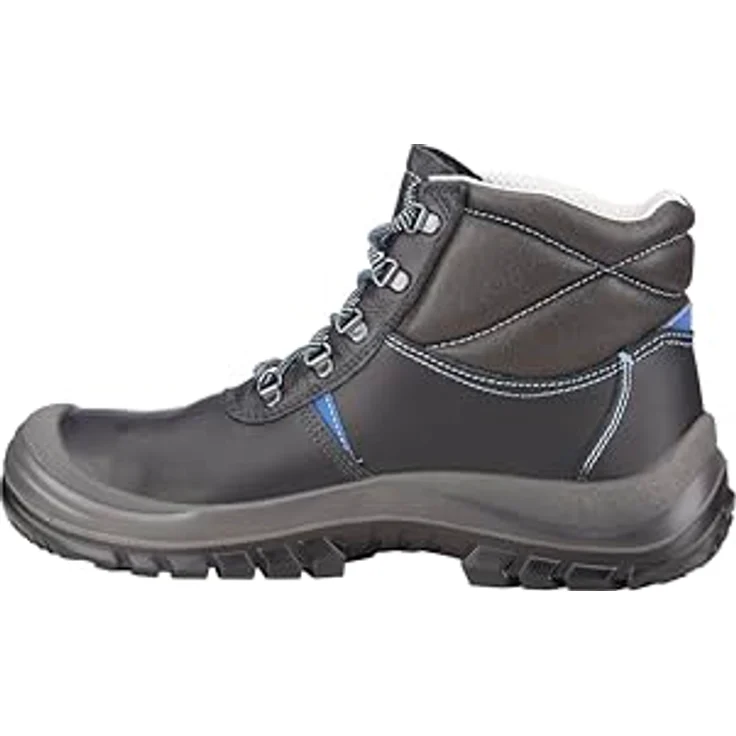 Remisberg Thurgau High S3 Sicherheitsschuh, rindleder, schwarz, Größe 48 mit rutschsicherer Active Grip®-Technologie und Kevlar®-Nähten – Bild 4
