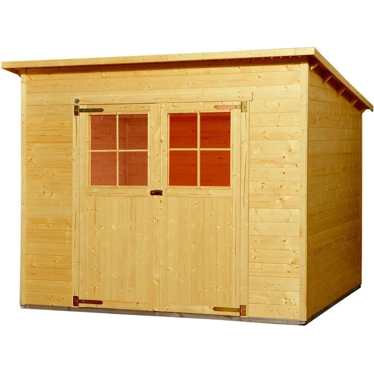 Weka Gartenhaus 325 Gr.3, lasiert, 19 mm, BxT: 256x243 cm