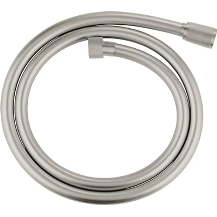Grohe Brausegarnitur GROHE Silverflex Brauseschlauch TwistStop 1250mm supersteel, 28362DC1, Duschinstallation, AntiFold knickfest, GROHE ProGrip mit Rändelstruktur, Hitzebeständig bis 70°C – Bild 2
