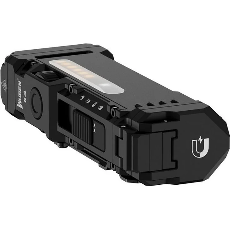 Wuben WUBEN X4 Mini LED Taschenlampe, 1500 Lumen, RGB, IP65, aufladbar