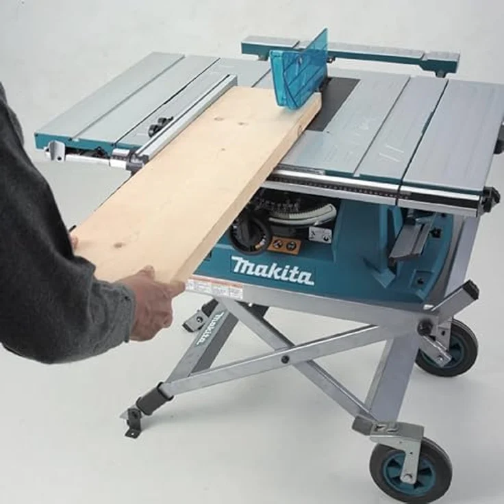 Makita Tischkreissäge MLT100NX1 inkl. Untergestell, blau, 1.500 Watt – Bild 10