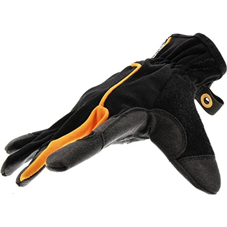Fiskars Garten-Arbeitshandschuhe, Größe 8, Schwarz-Orange, 1003478 – Bild 10