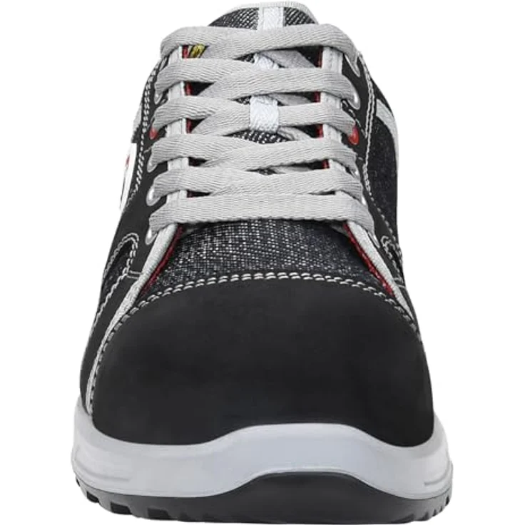 ELTEN SENSATION XXT Low ESD S2 Sicherheitsschuh, hydrophobiertes Textilmaterial in Jeans-Optik/Nubukleder, ESD-fähig, gepolsterte Lasche, GR244 – Bild 5