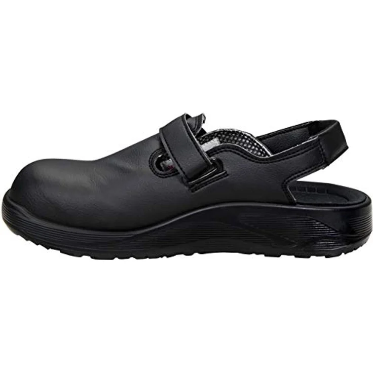 ELTEN Clog MICHEL black ESD SB, Herren, Textil, Stahlkappe, leicht, klassisch, Schwarz, Größe: 48 – Bild 5
