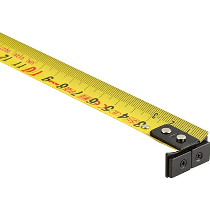 Sola SOLA PROTECT M - Bandmaß magnetisch 5m/25mm, robust mit Gürtelclip, gelb mit mm Skala, Genauigkeitsklasse II, beweglicher Endhaken – Bild 5