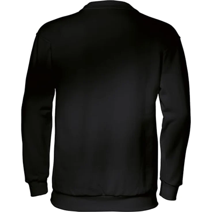Uvex Safety Sweatshirt 88160, robuste Arbeitsjacke mit angerauter Innenseite, schwarz, 5XL – Bild 2