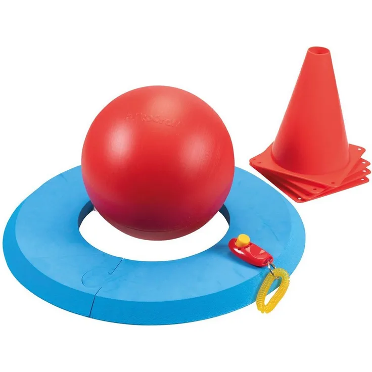 Procyon Tier-Intelligenzspielzeug Hunde Golf (Doggie-Golf Basis Set), Kunststoff, Packung (7-tlg) - Sportliche Herausforderung für aktive und clevere Hunde