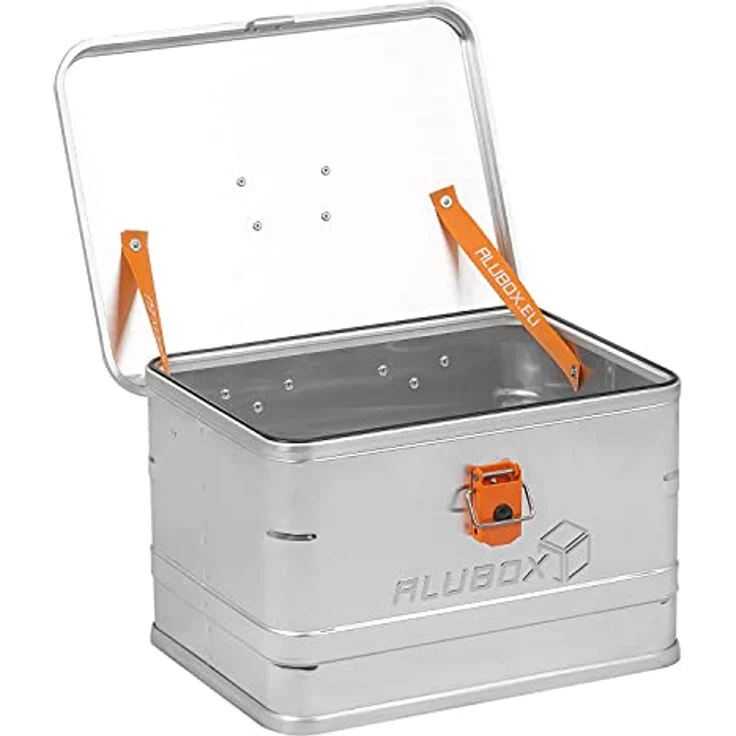 Alubox Alubox® Aluminiumbox 29 Liter, Transportbox aus 1 mm Aluminium, staub/spritzwassergeschützt, 43 x 34 x 27 cm – Bild 3