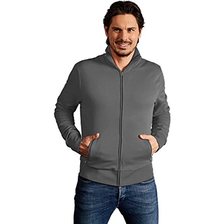 Promodoro Stehkragen Zip Jacke Herren