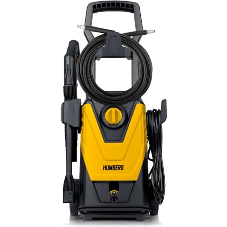 Humberg HM-300, Hochdruckreiniger 1800W mit 230 bar Reinigungsdruck, gelb-schwarz – Bild 9