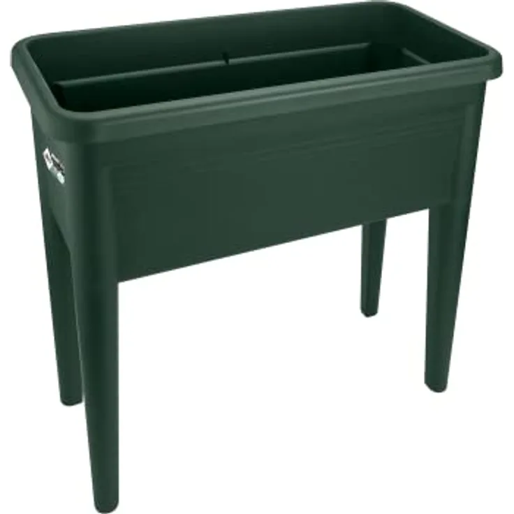 Elho Green Basics Anzucht Tisch XXL 75 - Kunststoff Hochbeete für Garten - Kräuterbeet - Ø 75.5 x H 65.1 cm - Grün/Laubgrün - Preisvergleich