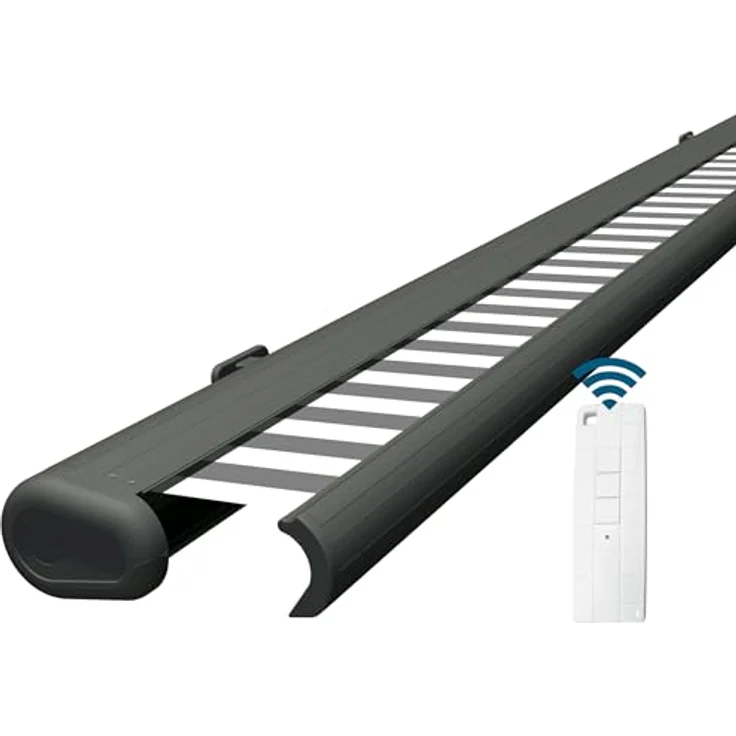 Eclipse Vollkassettenmarkise Eclipse Premium 3,5x3m Grau-Weiß – Bild 2