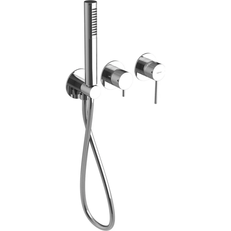 Sapho ULTRAMIX Unterputz-Duscharmatur/Wannenarmatur mit Handbrause, 2 Wege, Chrom