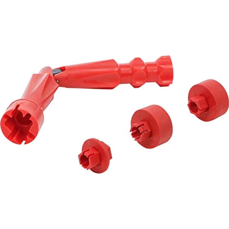 BGS 9599 Installationsschlüssel-Satz, 4-tlg. für WC-Sitz mit optimaler Hebelwirkung, für 6-10 mm Gewindestangen – Bild 4