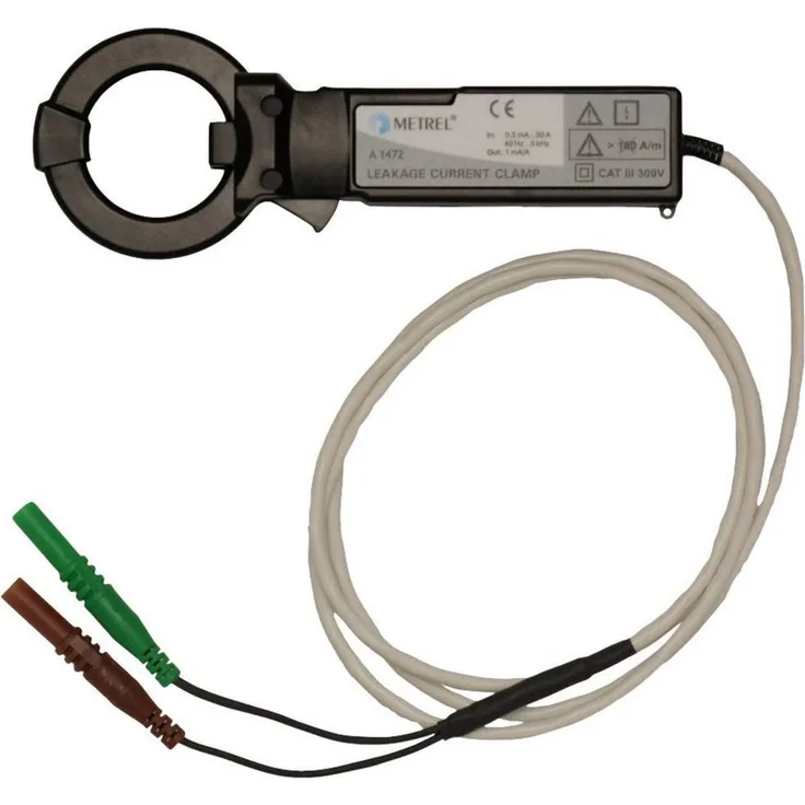Metrel Multimeter Differenz-/Leckstromzange, Hochauflösende Stromzange für Präzise Ableitstrommessungen